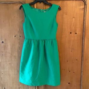 Green J.Crew dress, size 2